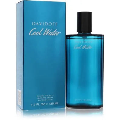 Cool Water Cologne By Davidoff for Men  4.2 Oz Eau De Toilette Spray
